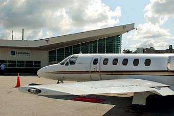 Landmark Aviation website