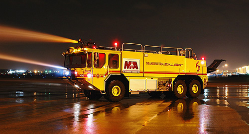 Miami-Dade Fire Dpt. truck