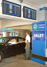 Valet Parking at MIA