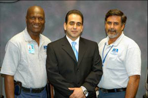Stanley Vaz, Ivan Valdez, & Orlando Borrajo