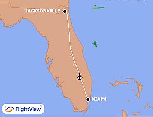 Delta Air Lines Will Begin Four Nonstop Daily Services Between Jacksonville and Miami in March