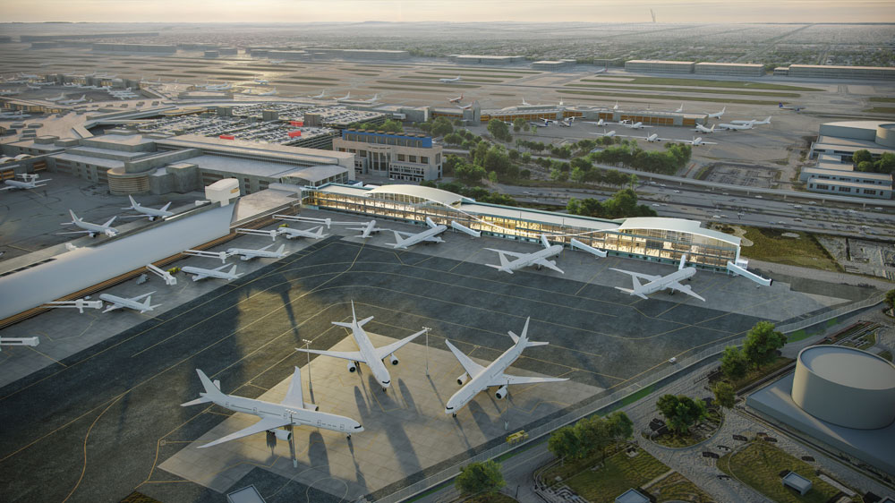 MIA New Concourse K Rendering