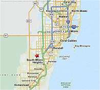 Click to enlarge Kendall-Tamiami Executive Airport map location
