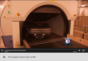 New Baggage System Opens at MIA